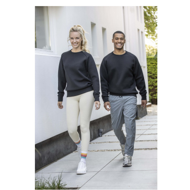 Logo trade mainoslahjat tuotekuva: Yukon urheilullinen interlock-neulepusero pyöreällä pääntiellä, unisex